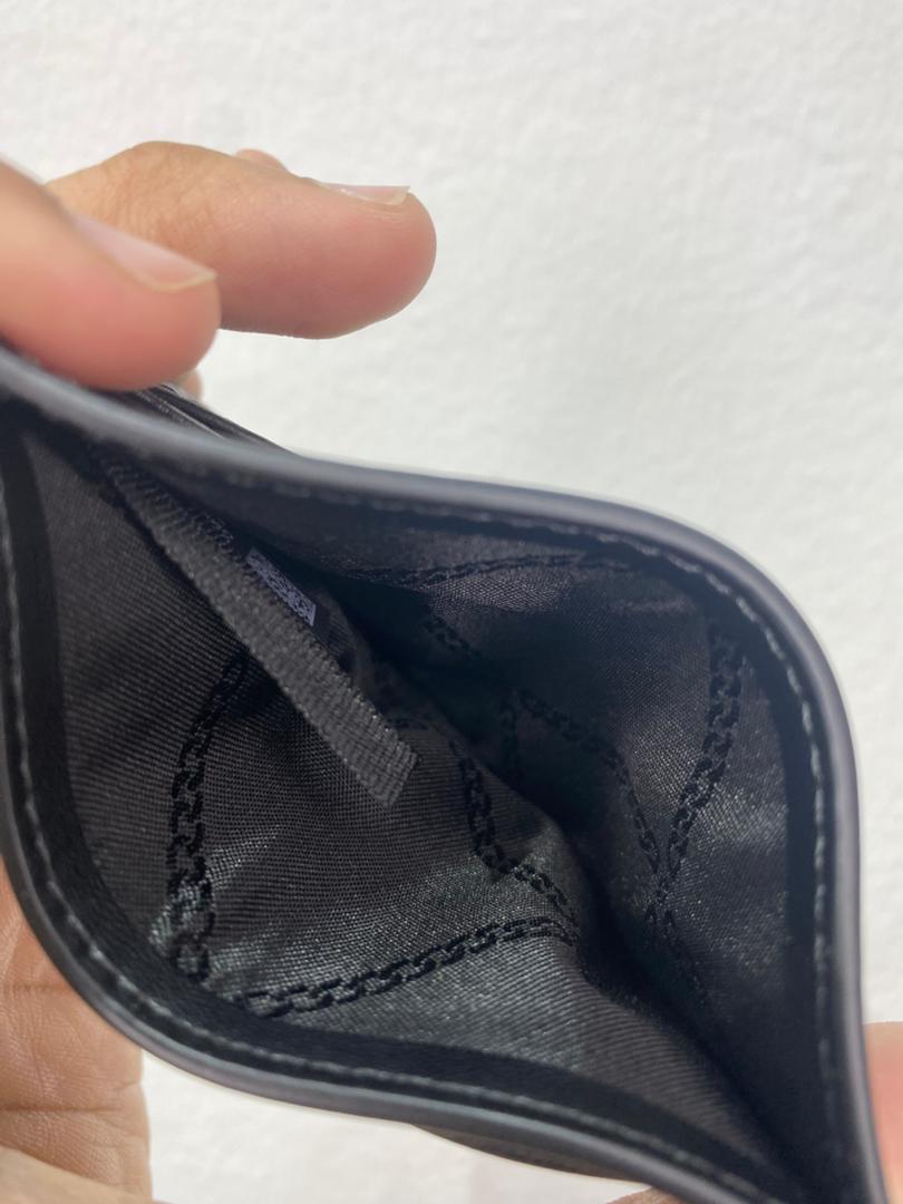 MICHAEL KORS, for men, small card holder, embossed leather, black - Image 3