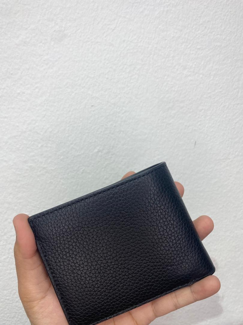 MICHAEL KORS, for men, bifold wallet, embossed leather, black - Image 5