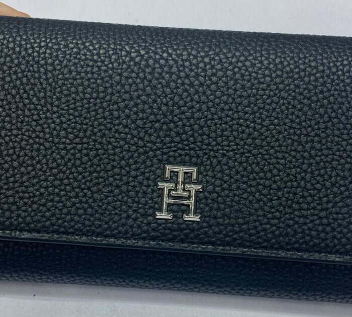 Tommy Hilfiger, for ladies, long flap wallet, navy