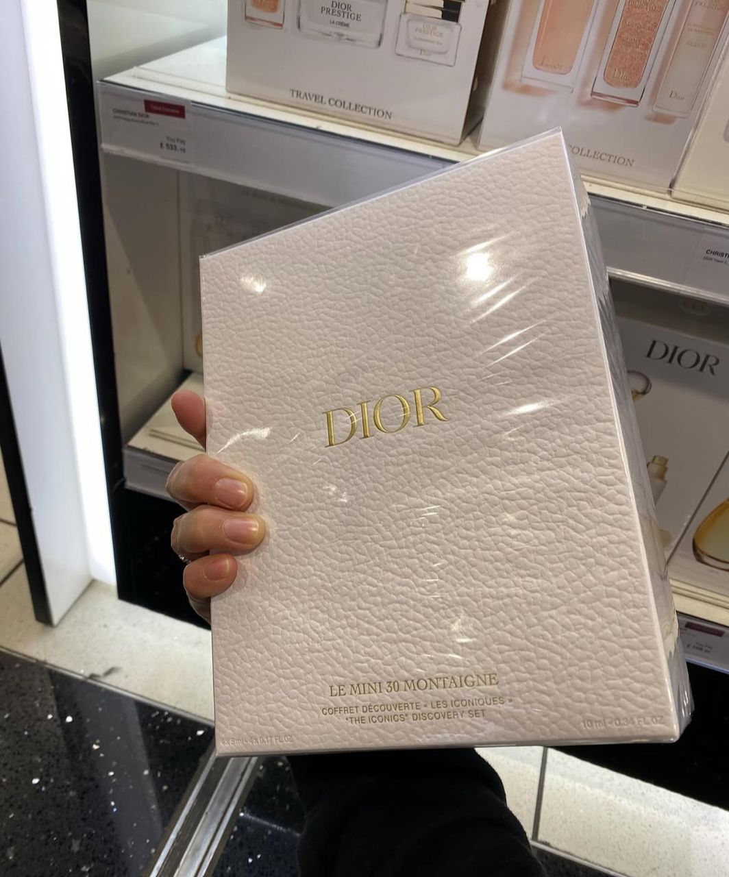 DIOR, 5 Miniatures perfumes in decorative box, sealed - Image 2