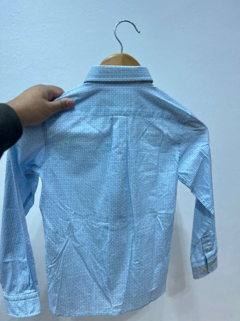 HACKETT, for kids, Long Sleeve Shirt, light blue size: 7-8 year - Image 3