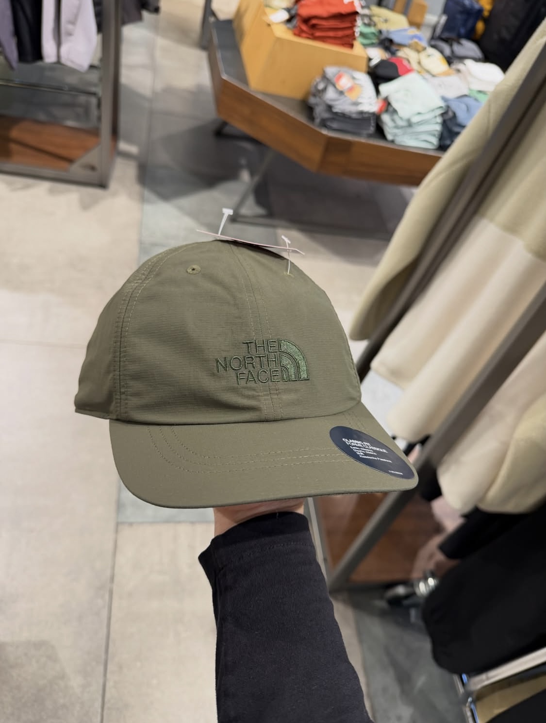 THE NORTH FACE, for adult, cap, olive green