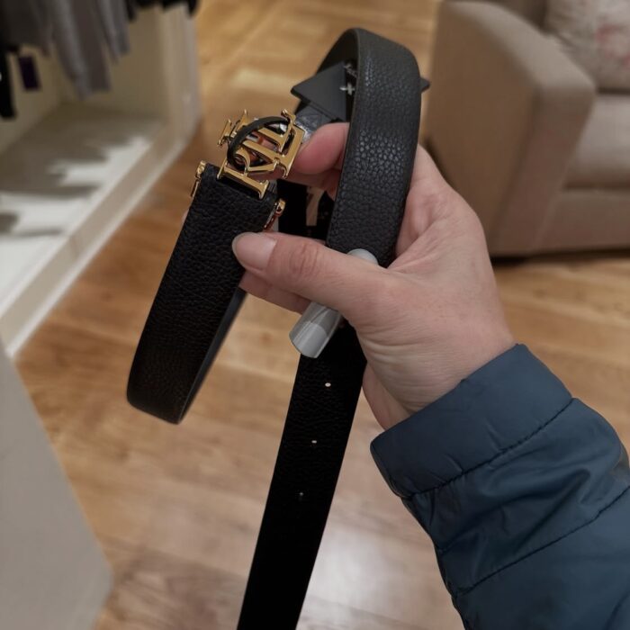 POLO RALPH LAUREN, for ladies, belt, leather black