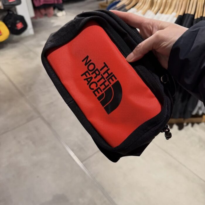 THE NORTH FACE, explore, hip back, red black