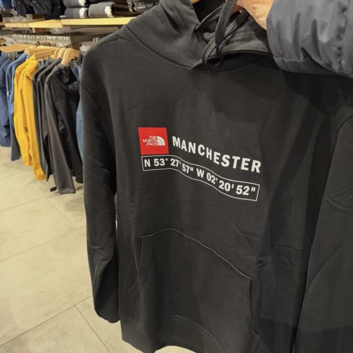 THE NORTH FACE, for men, hoodie, manchester black