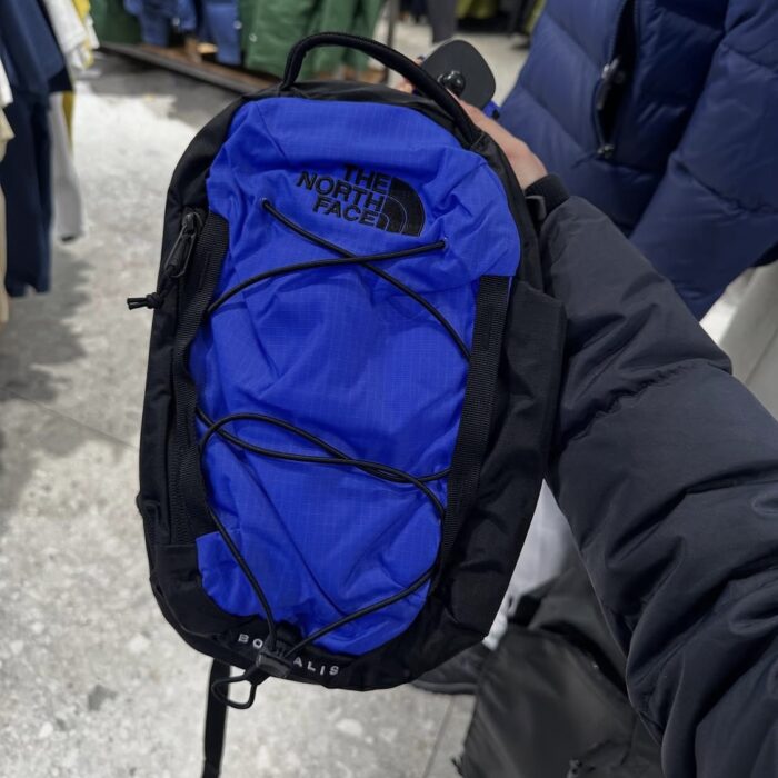 THE NORTH FACE, for men, single strap backpack, nylon blue