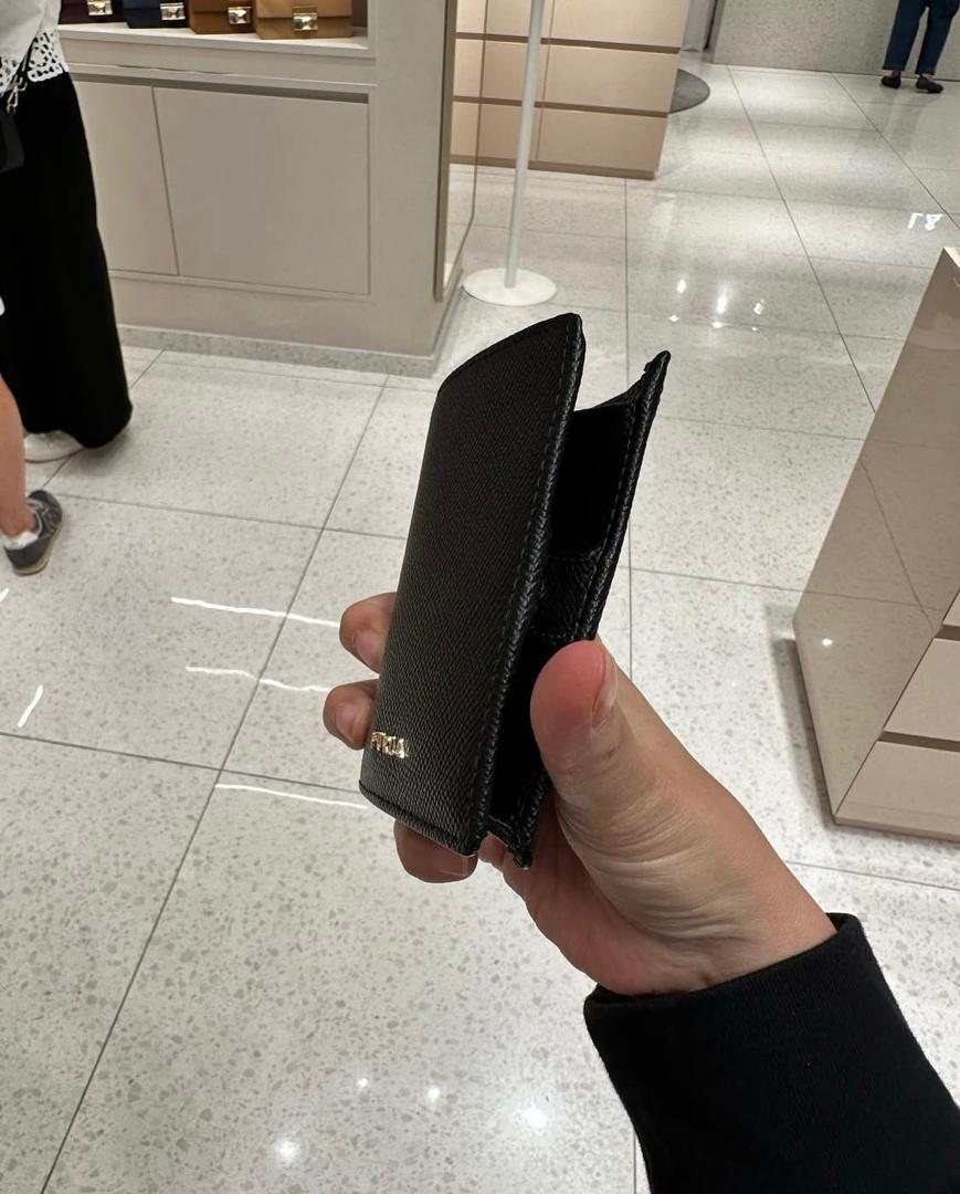 FURLA, classic bifold wallet, nero black - Image 2
