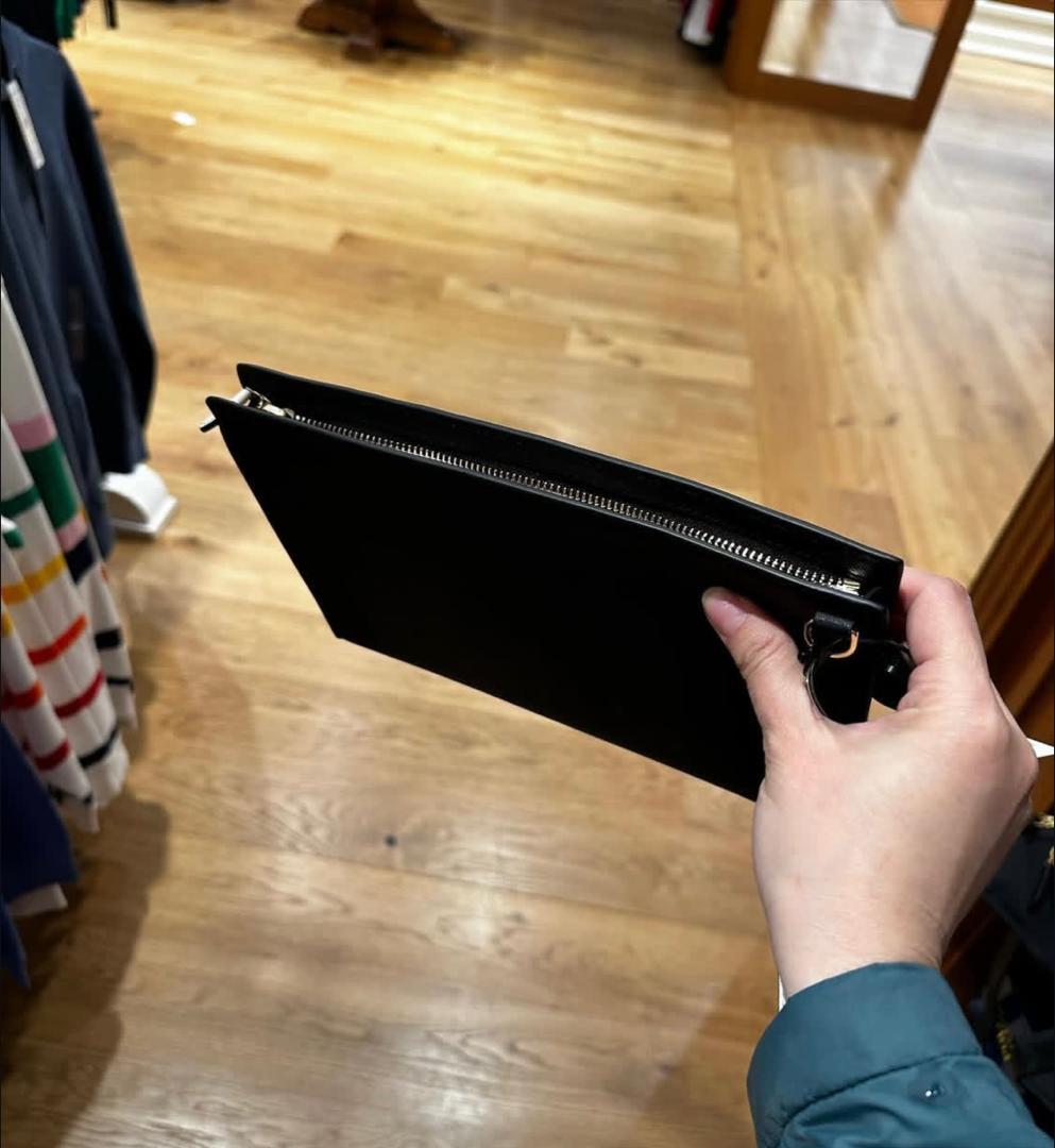 POLO RALPH LAUREN, large wristlet, black - Image 4