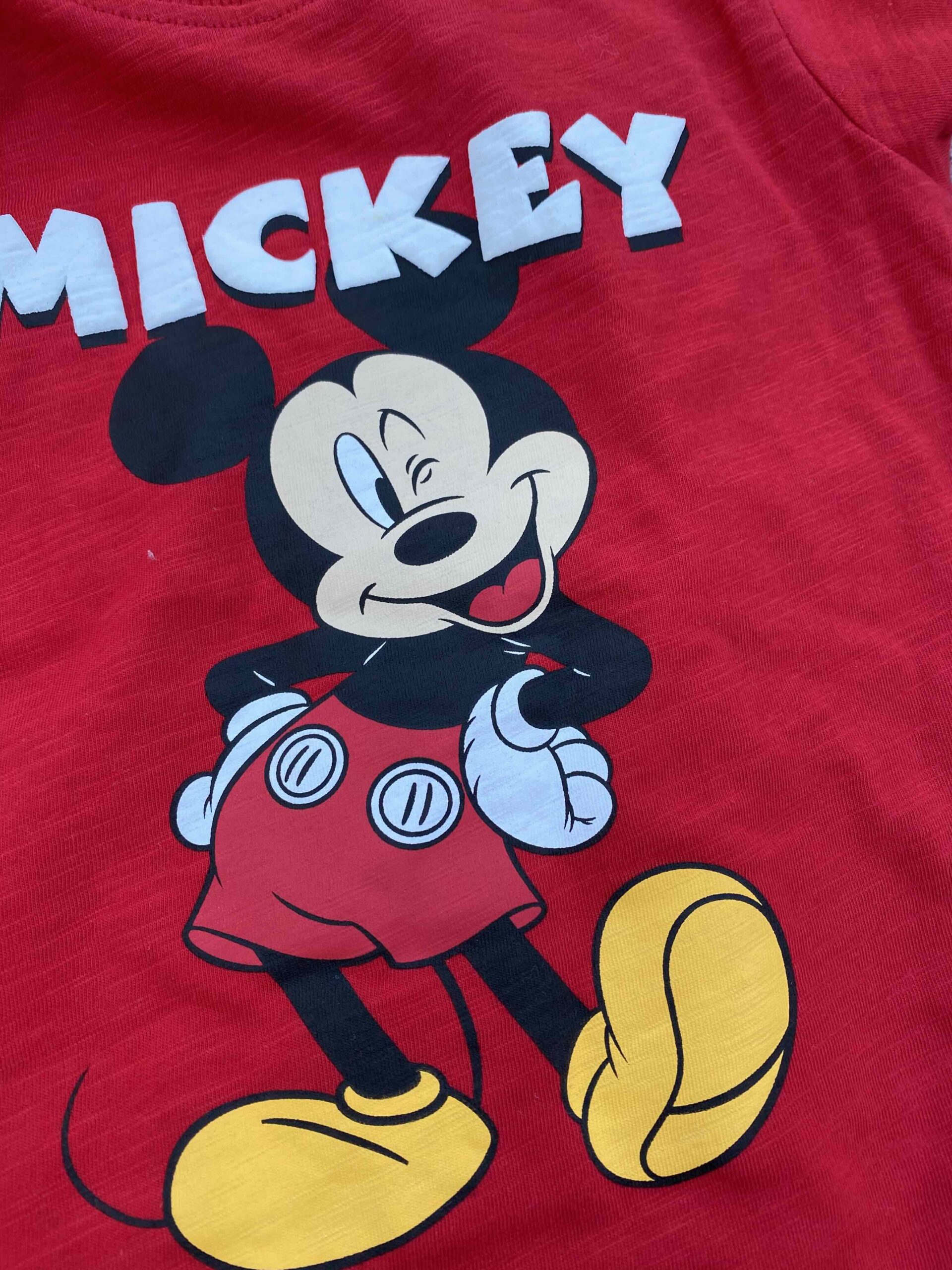 PRIMARK X DISNEY, for kids baby, set of 3 short sleeves t shirt, multicolour 6-9 month - Image 2