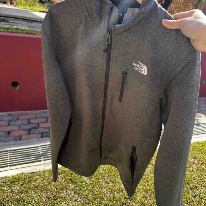 THE NORTH FACE, for men, Lixius, front zip sweater, grey, size: S