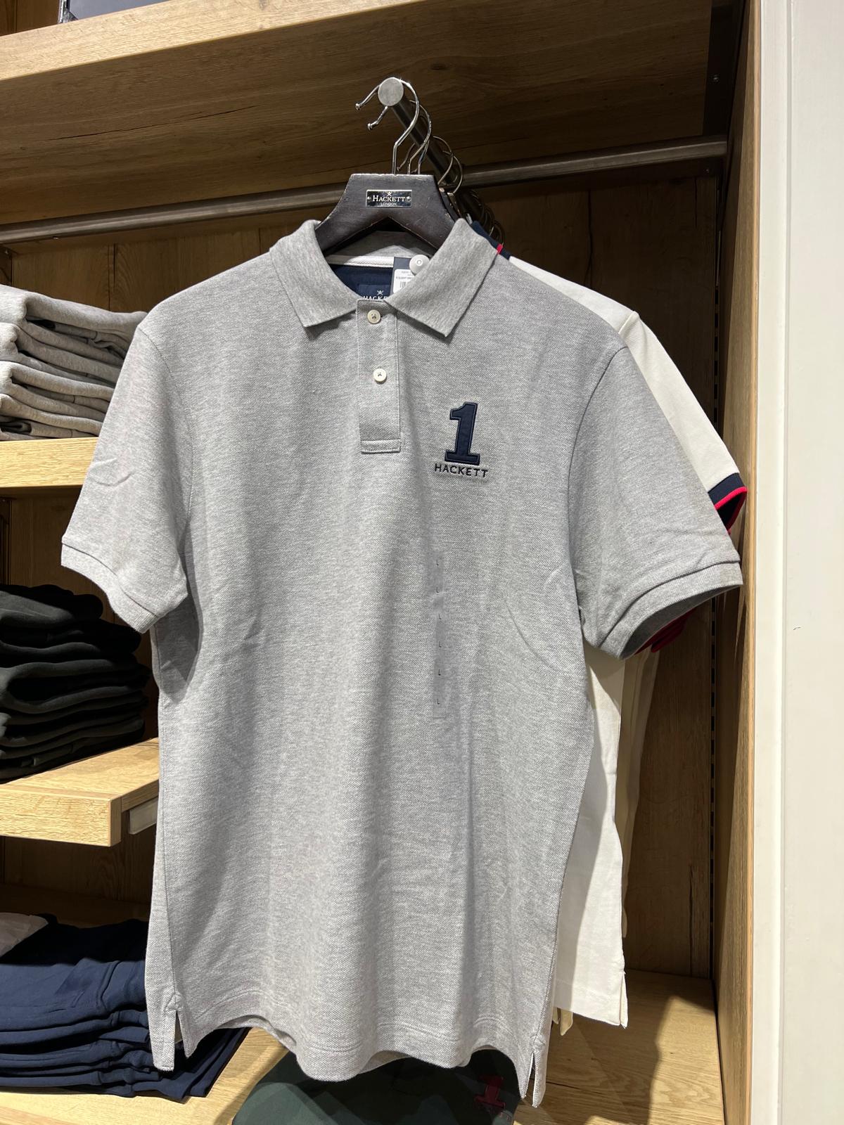 Hackett Men No 1 Steel Grey