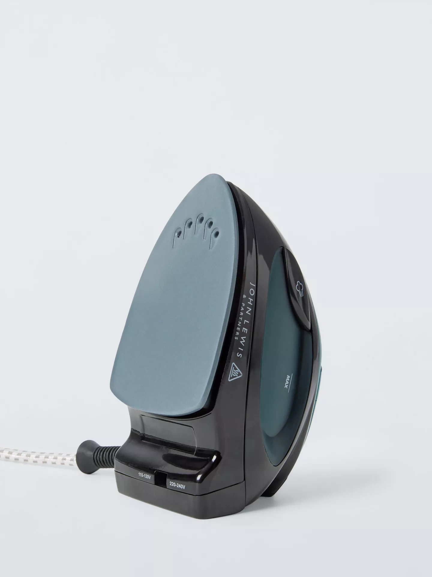 JOHN LEWIS Travel Iron, Black